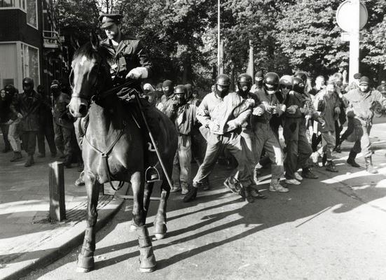 Ongeregeldheden Maliesingel Utrecht 1989