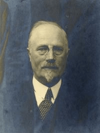Portret van predikant Troelstra